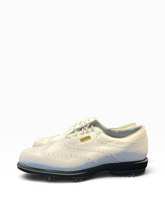 Dryjoys Beyaz Erkek Brogue Detaylı Bağcıklı Ayakkabı 42