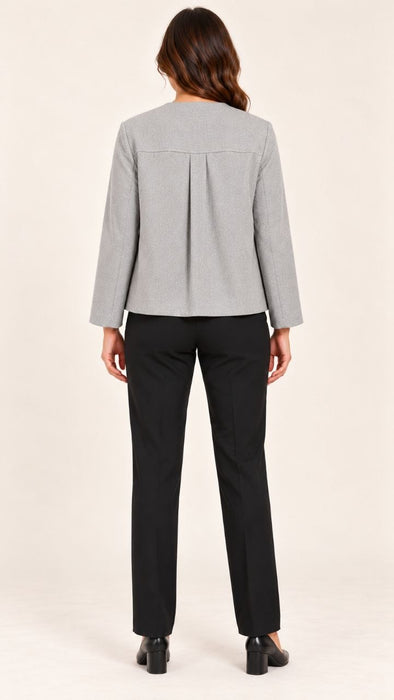 İpekyol gri kadın yün ceket – 2. görsel