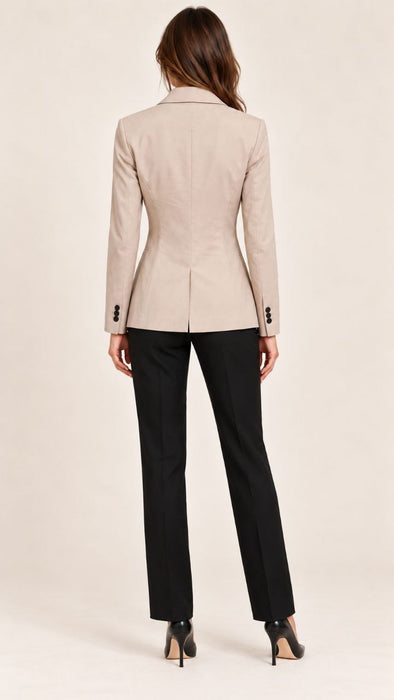 Zara bej kadın slim fit ceket – 2. görsel