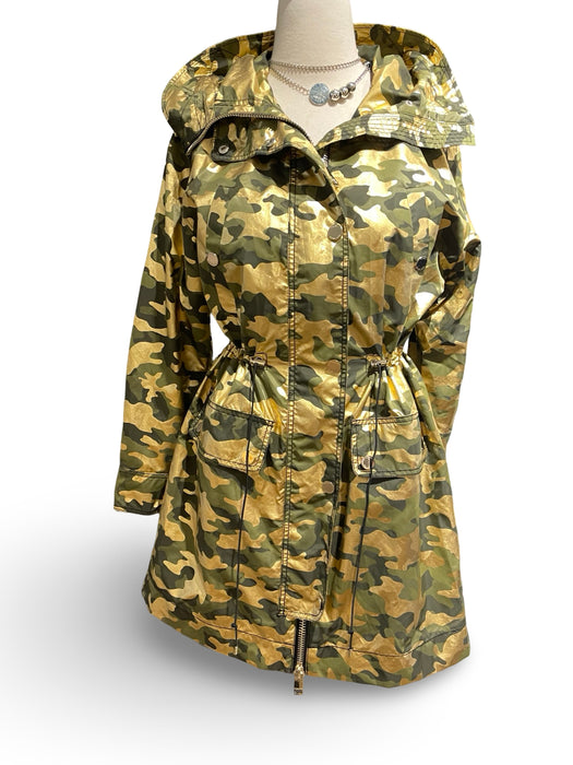 Micheal Kors Kamuflaj Kadın Mont S