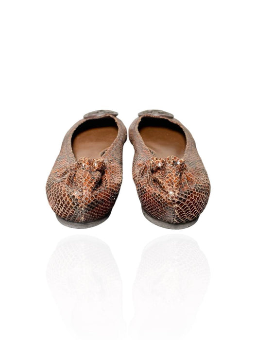 Tory Burch Kahverengi Kadın Babet 39