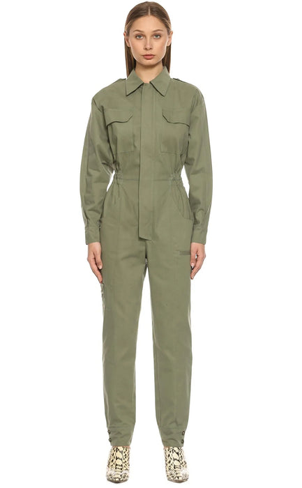 Nazlı Ceren Yeşil Kadın Tulum XS