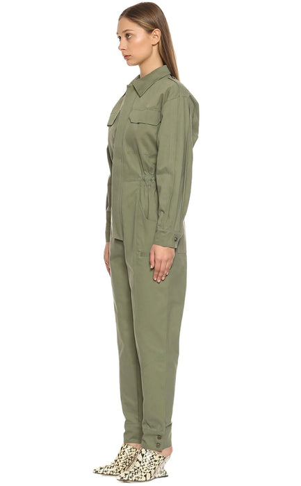 Nazlı Ceren Yeşil Kadın Tulum XS