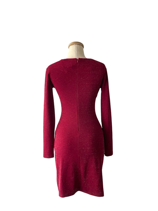 ADL NightZoom Bordo Kadın Elbise S