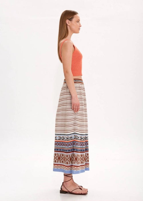 Knitss Çok Renkli Kadın Etek XS