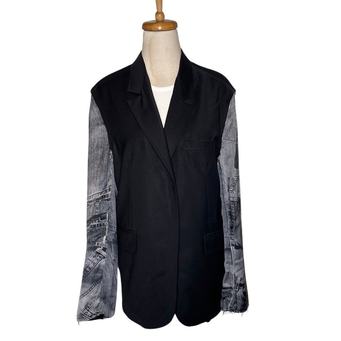 Cekette Siyah Kadın Ceket S/M