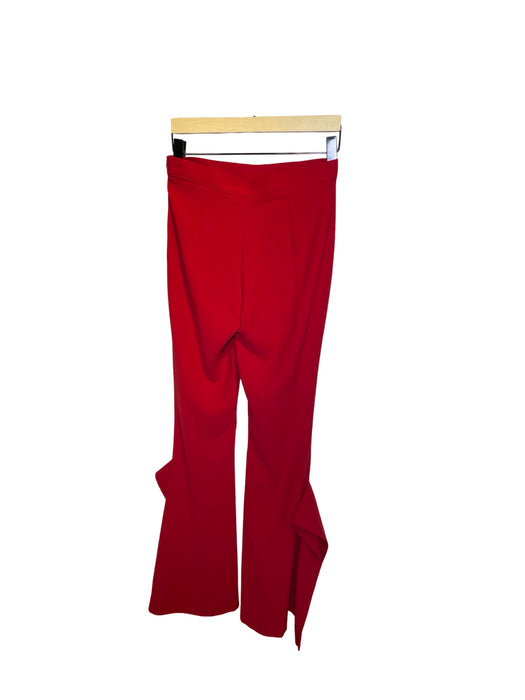 City Ceren Mercanlı Kırmızı Kadın Pantolon 36