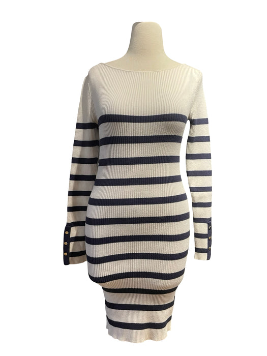 Reserved Çizgili Kadın Elbise M