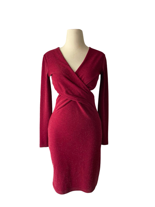 ADL NightZoom Bordo Kadın Elbise S