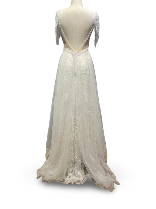 Banu Güven Beyaz Kadın Gelinlik S