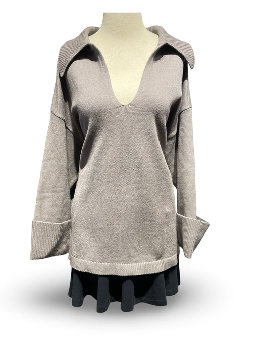 Zara Gri Kadın Kazak M