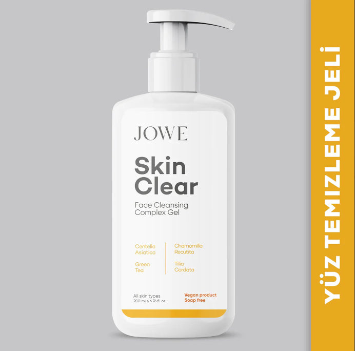 Jowe Skin Clear Yüz Temizleme Jeli - 200 ml