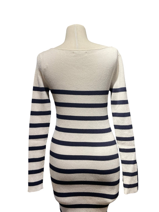 Reserved Çizgili Kadın Elbise M