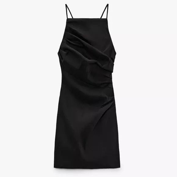 Zara Siyah Kadın Elbise XS