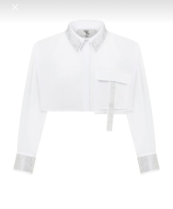 Seize The Day Beyaz Kadın Gömlek