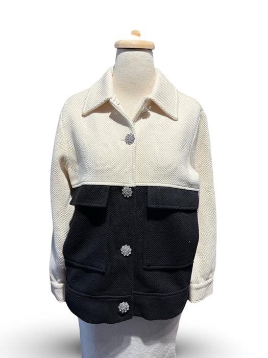 Peploum Ekru Kadın Ceket S