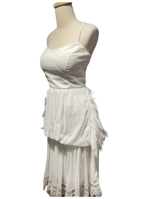 DCEY Beyaz Kadın Elbise