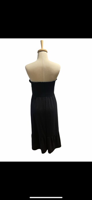 Mor Mavi Siyah Kadın Elbise L