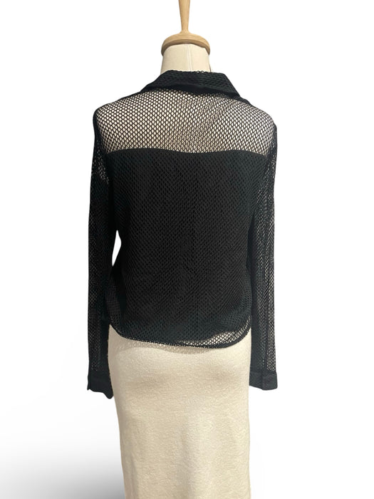 Wix Siyah Kadın Gömlek S