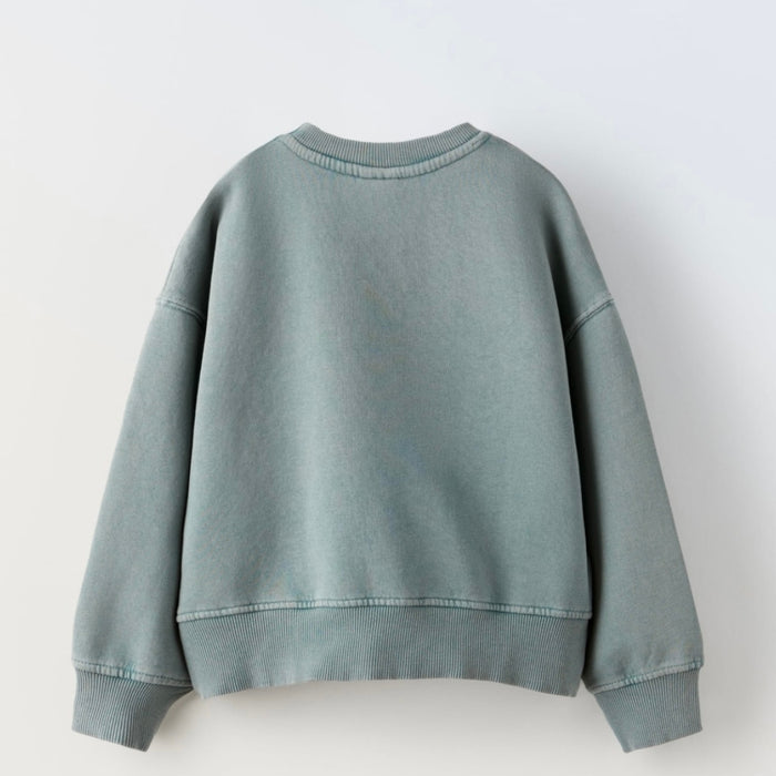 Zara Yeşil Kadın Sweatshirt S