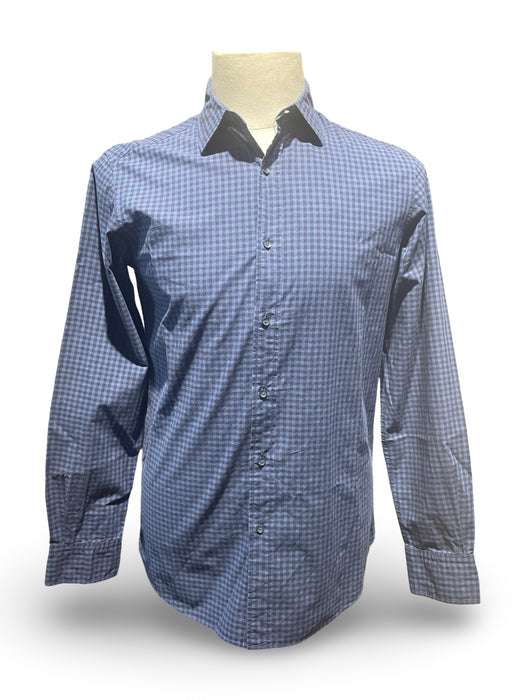 Massimo Dutti Lacivert Erkek Gömlek M