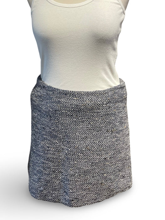 Peploum Gri Kadın Etek S