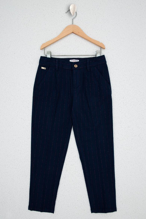 U.S. Polo Çizgili Kadın Pantolon XS