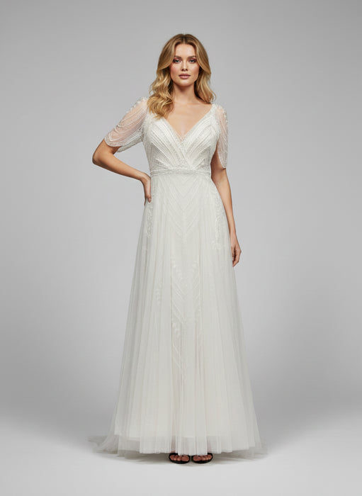 Banu Güven Beyaz Kadın Gelinlik S