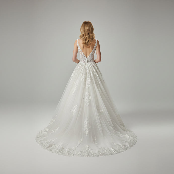 Beyaz Kadın Gelinlik S/M