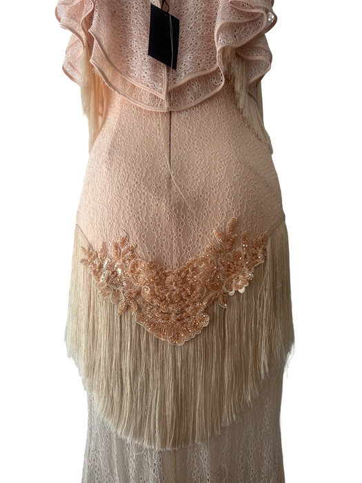 Zeynep Tosun Pembe Abiye Kadın Elbise S