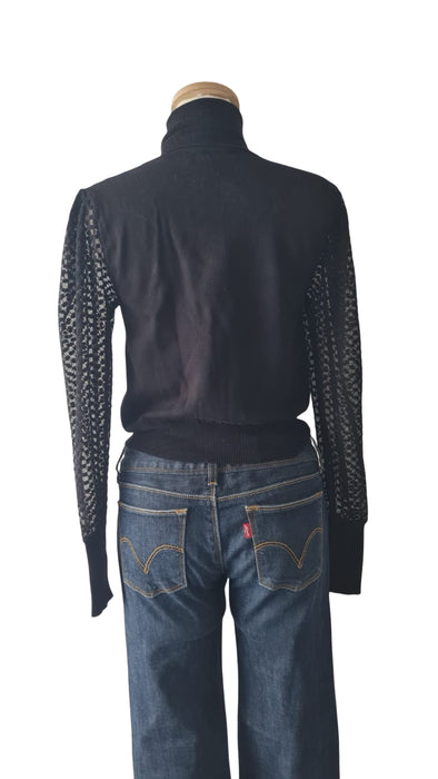 Zara Siyah Kadın Kazak M