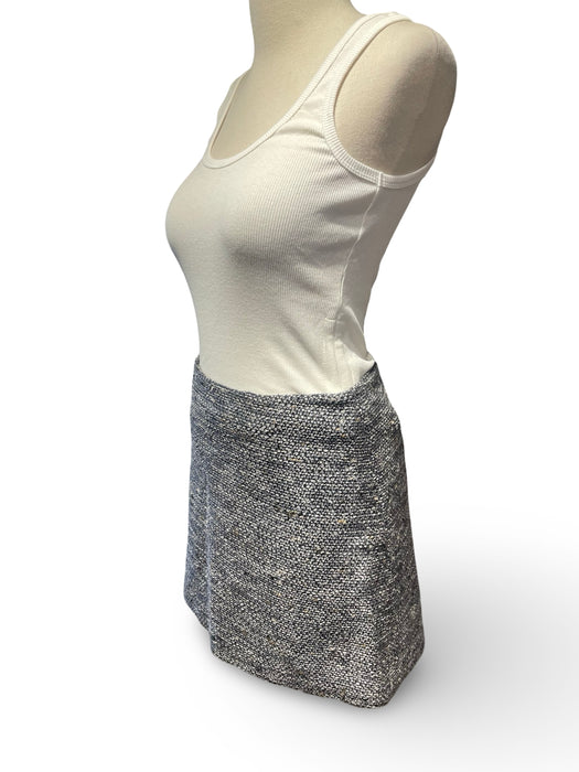 Peploum Gri Kadın Etek S