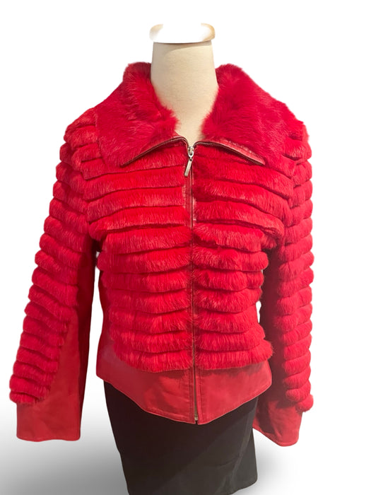 Kırmızı Kadın Ceket M