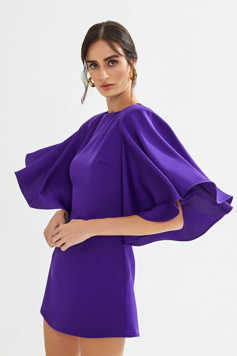 Marian Mor Saten Elbise XS