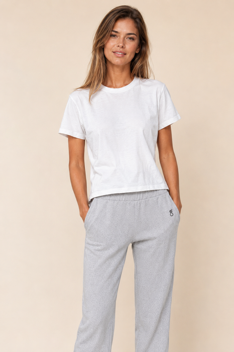 Biondina Beyaz Kadın T-shirt