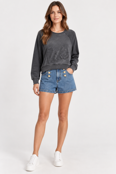 Nike Siyah Kadın Sweatshirt L