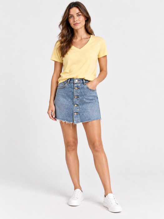 Pull&Bear Lacivert Kadın Etek S