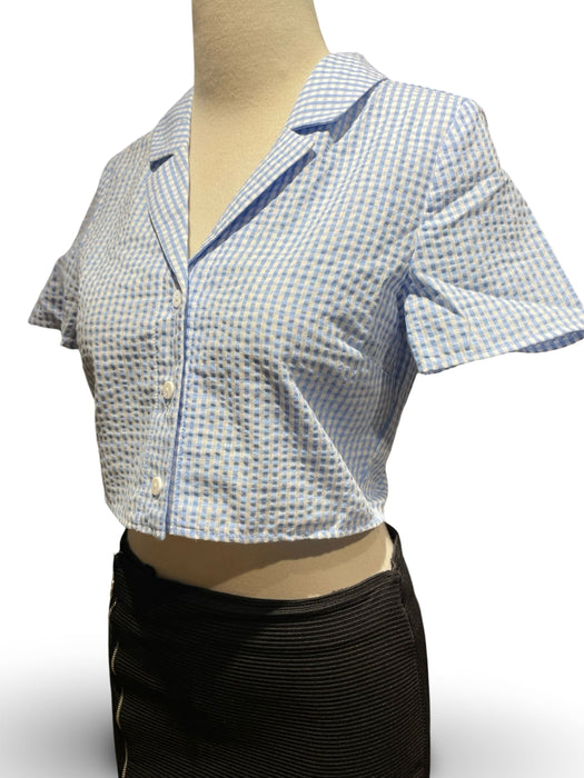 H&M Mavi Kadın Gömlek XS