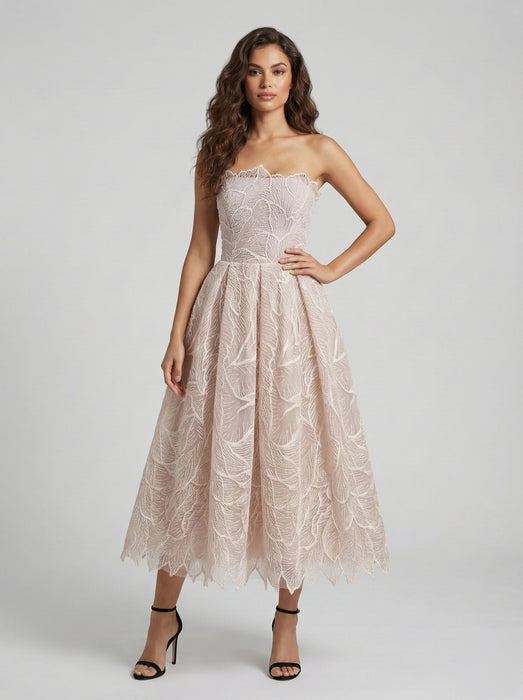 DCEY Pembe Kadın Elbise S