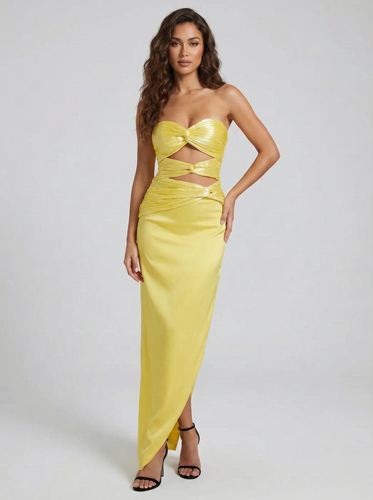 DCEY Sarı Kadın Etek S