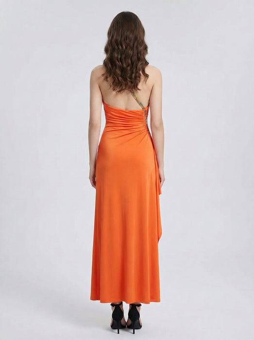 DCEY Turuncu Kadın Elbise S
