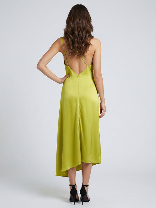 DCEY Yeşil Kadın Elbise XL