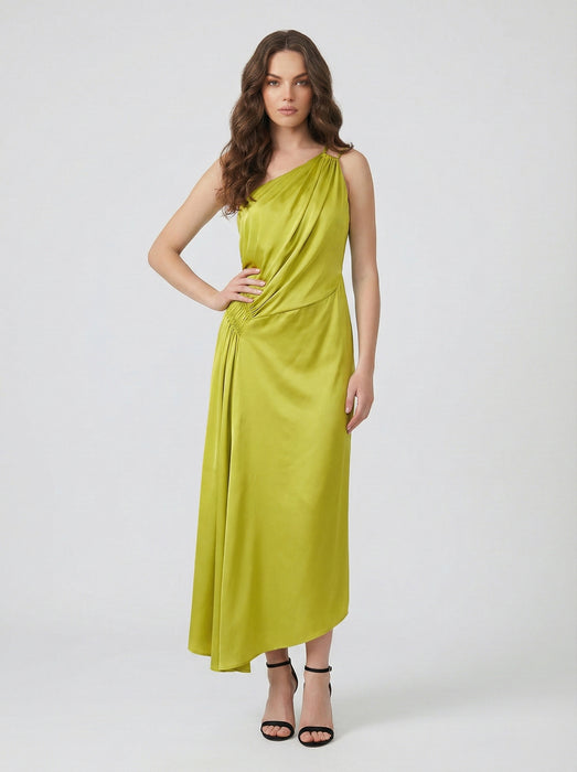 DCEY Yeşil Kadın Elbise XL