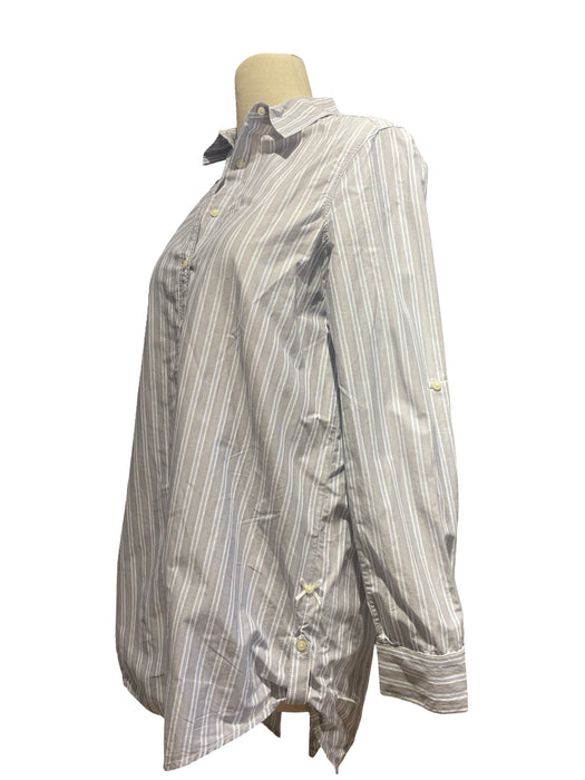 Mudo Çizgili Kadın Gömlek M