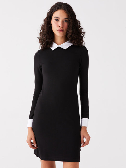 Sabri Özel Siyah Kadın Elbise L