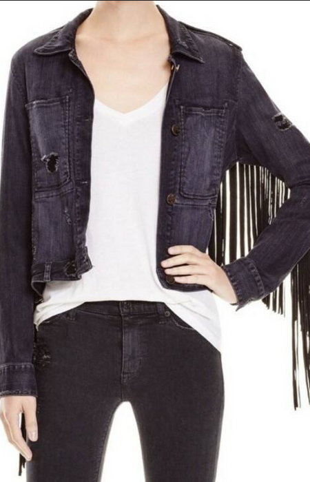 McGuire Antrasit Kadın Kot Ceket XS