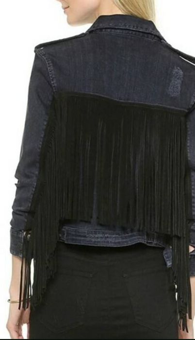 McGuire Antrasit Kadın Kot Ceket XS