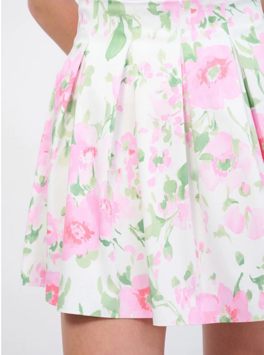 Love My Body Çiçekli Kadın Etek S