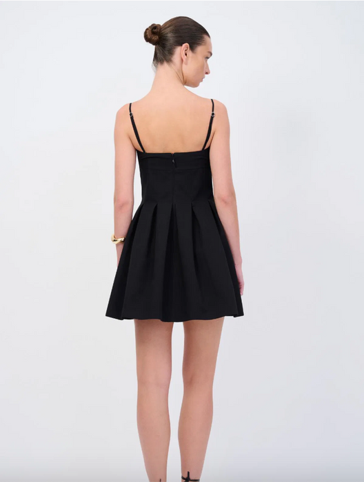 Love My Body Siyah Straplez Kadın Elbise S