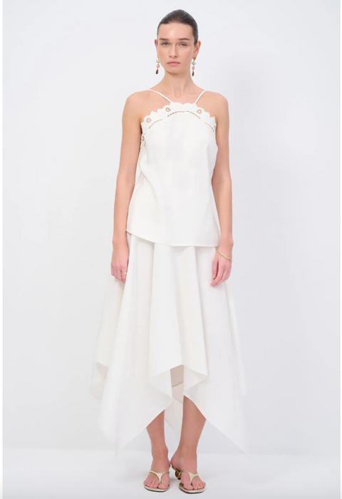 Love My Body Beyaz Kadın Bluz S